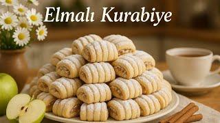 YAPMASI PRATİK KIYIR KIYIR ELMALI RULO KURABİYE TARİFİ -  Nükhet'in tarif defteri