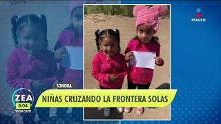 Encuentran a niñas migrantes caminando solas en el desierto de Sonora | Noticias con Francisco Zea