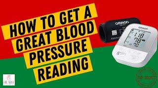 How to take a good blood pressure reading?