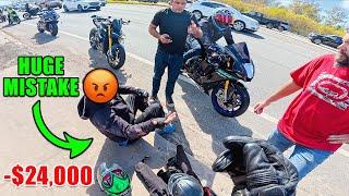 SOMEONE CRASHED AT MY GROUP RIDE  | Tampa Bay Motos