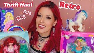 THRIFT HAUL! Retro 80s & 90s MLP, Little Mermaid, Jenna?