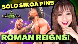 SOLO SIKOA PINS ROMAN REIGNS, LIV MORGAN & CODY RHODES BIG WINS | WWE CROWN JEWEL 2024 REVIEW!