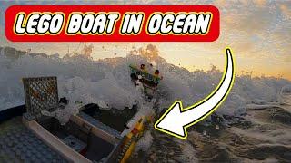 You Won't Believe What Happens When LEGO Boats Brave the Open Ocean!