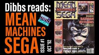 Dibbs Reads: Mean Machines Sega - Issue #1 (Oct 1992)