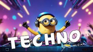 TECHNO MIX 2024  Rave Techno Remixes for Party, Gym, and Car Music