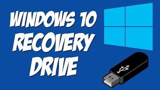 How To Make A USB Recovery Drive in Windows 10