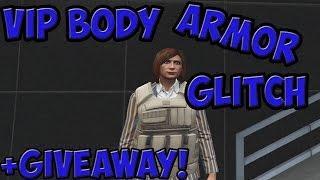 GTA5 ONLINE: VIP BODY ARMOR GLITCH FOR FEMALE *SOLO* 'EASY' 1.37 + GIVEAWAY!