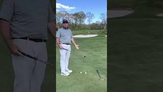 Spin that 60 degree wedge with this anti chunk method! Watch more videos on my channel! #golf