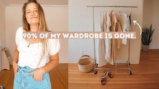 TEN ITEM  Summer Capsule Wardrobe (decluttered 90% of my closet)