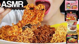 ASMR My Favorite Instant Noodles Eating Sounds Mukbang No Talking