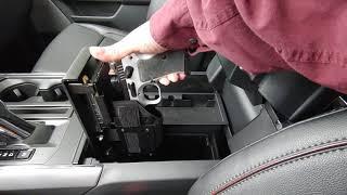 Fas1 safe fits in 2021 F150 center console compartment