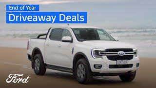 Ford’s End of Year Driveaway Deals are on now*