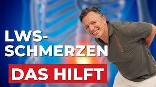 Du hast Schmerzen in der Lendenwirbelsäule? So hilfst du dir!