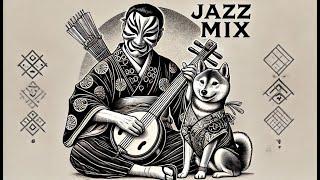 Jazz & Shamisen | Dynamic Japanese Rhythms & Jazz Compilation for Concentration | With Shiba