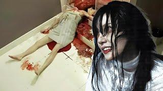 The girl committed suicide and turned into a ghost to take her life!