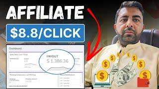 Earn 8.8$ per click doing Affiliate Marketing || Affiliate Marketing for Beginners