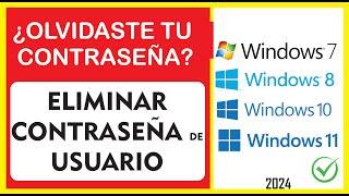 Olvide mi contraseña de windows / restablecer contraseña de usuario