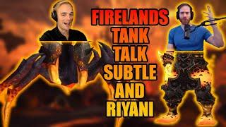 Firelands Tank Talk with @Riyaniwow | Cataclysm Classic