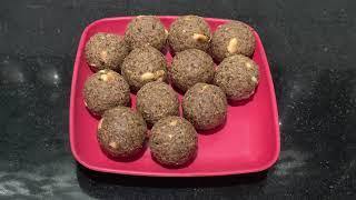 जवसचे लाडू रेसिपी Flaxseeds Ladoo | Javasche Ladu