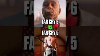 Far Cry 5 vs Far Cry 6 #farcry #farcry5 #ps5 #games #shorts #farcry6