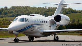 *MUST SEE* Cessna 750 Citation X N750GF incredible landing & face to face at Albi [LBI/LFCI] !