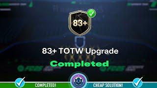 83+ TOTW Upgrade SBC Pack Opened - Cheap Solution & SBC Tips - FC 25