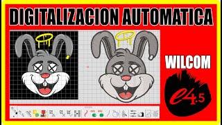 DIGITALIZACION AUTOMATICA - PONCHADO AUTOMATICO - MATRIZ DE BORDADO EN 5 SEGUNDOS - AUTOMATIC .DST