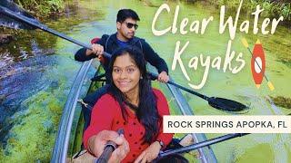 Get Up and Go Kayaking in Rock Springs Florida | Clear Water Kayak 2021