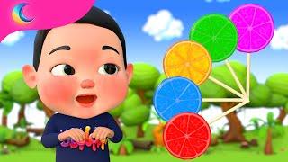 Color Finger Family | Three Little Kittens | BluLoo Nursery Rhymes & Kids Songs