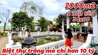 BIỆT THỰ HOÀNH TRÁNG mà chỉ hơn 10tỷ không tin nổi | 2 mặt tiền tại Củ chi