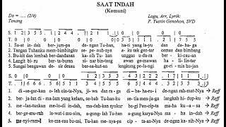 SAAT INDAH | Lagu Komuni | Lagu Rohani Katolik