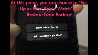 How to Pair your existing Apple Watch to a New iPhone; Or Reset/Restore to Factory Settings