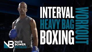 6 to 50 Minute Interval Heavy Bag Boxing Workout | Choose your workout Length | NateBowerFitness