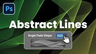 How to Create Abstract Lines in Photoshop | Photoshop Abstract Lines (EASY)