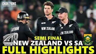 New Zealand vs South Africa Semi Final Full Highlights ICC Champions Trophy 2025 | NZ VS SA