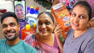 ghar mein sab dhone ke liye Liquid storage kiya | sarika aur jaydeep ki ek funny awkward story !