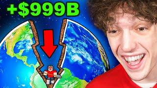 Making BILLIONS in Roblox Dig To Earth's Core!