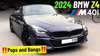 Tuned BMW Z4 M40i with Loud Exhaust Ever and FlyBy | BMW Z4 M40i