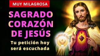 ORACION al SAGRADO CORAZON de JESÚS ️‍ para milagros urgentes