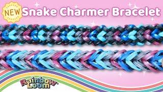 NEW Snake Charmer Bracelet Rainbow Loom Tutorial by Angelynn (TutorialsByA™) | Advanced Level Design