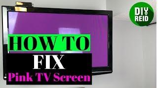 How to fix the pink screen issue on your TV