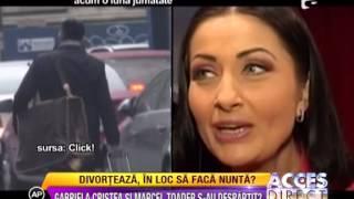 Gabriela Cristea divorteaza -Acces DIRECT 08.04.13