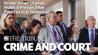 Kristin Smart’s Family Holds A Press Conference After Flores Sentencing