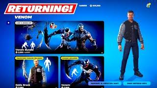 Eddie Brock VENOM Bundle UPDATED & Returning Item Shop!