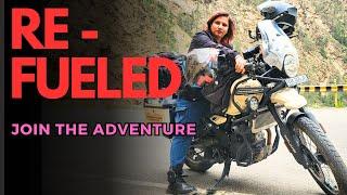 Refueled Romance: Couple's Ultimate Adventure on Two Wheels, Royal Enfield Himalayan 450, Itchy Boot