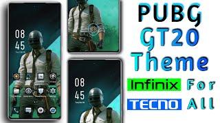 Infinix GT 20 pro xos 14 android 14 Pubg Theme Ui for All infinix and tecno devices