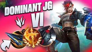 Why Vi Jungle Is A BEAST Jungler To Carry Games! (Abuse for Free LP while people think she's weak)