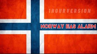 Norway EAS alarm 1 HOUR!