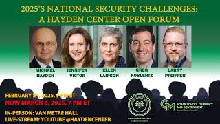 2025's National security Challenges: An Open Forum