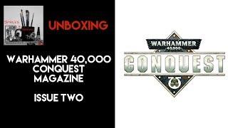 Warhammer 40,000 Conquest Partwork Magazine Issue 2 Unboxing